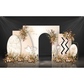 File of Wedding Gate Decoration Backdrops - BD002