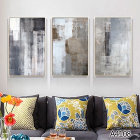 Set of 3 nordic abstract art files - A4108